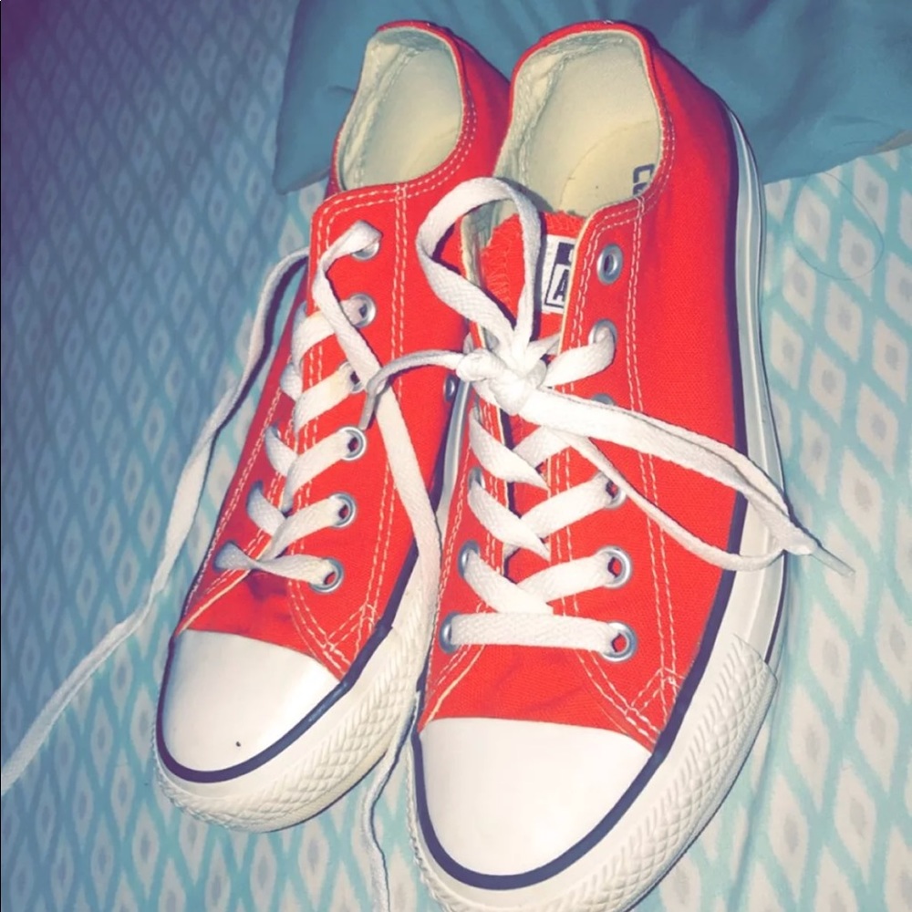 red converse